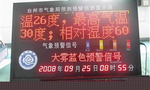 重庆天气预警显示器_重庆天气预警显示器图片