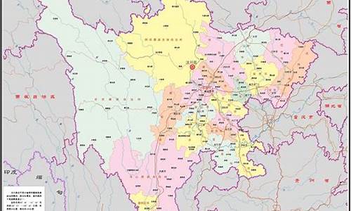 四川地图全图_四川地图全图高清版