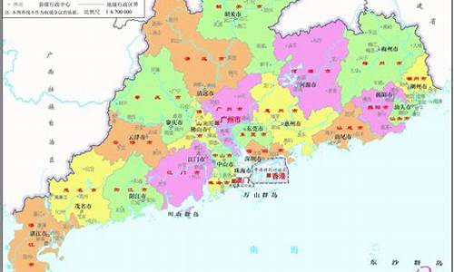 广东省21个市地图_广东省21个市地图全图