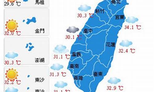 台湾海峡天气预报15天