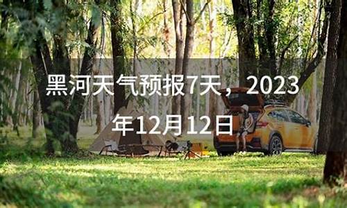 黑河地区天气预报7天_黑河地区天气预报7天 15天